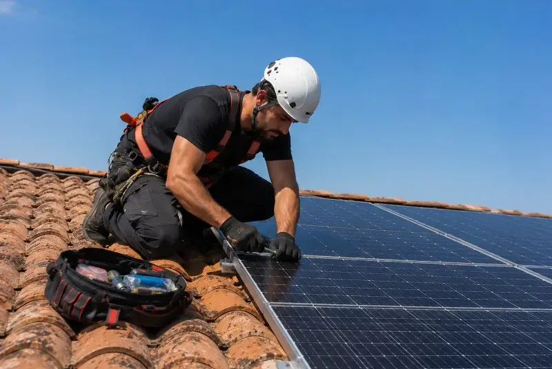 Maintenance et monitoring de panneaux solaires à Herbignac