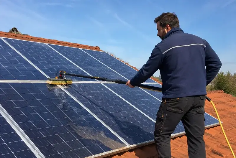 Nettoyage et entretien de panneaux solaires à Herbignac